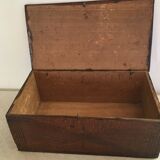 Coffret en bois style art populaire