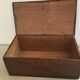 Coffret en bois style art populaire