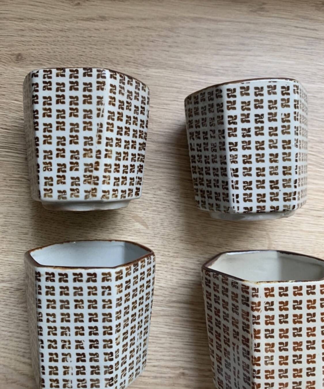 vintage coffee cups