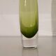 Vase scandinave en verre sommerso 1970