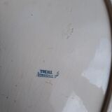 Plat ovale terre de fer Treillage Longchamp
