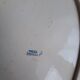 Plat ovale terre de fer Treillage Longchamp