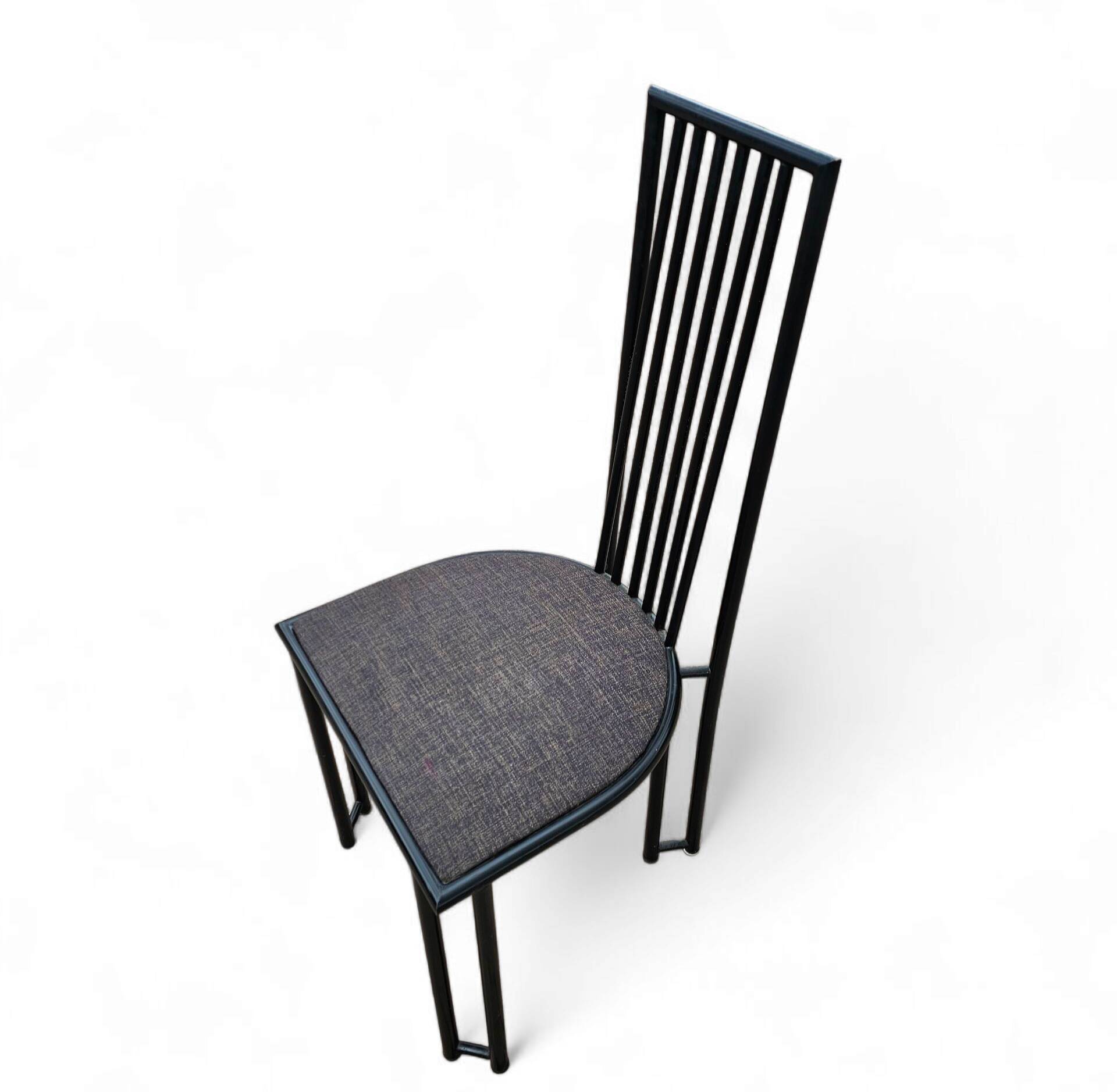 Postmodern Italy dining chairs 1980s