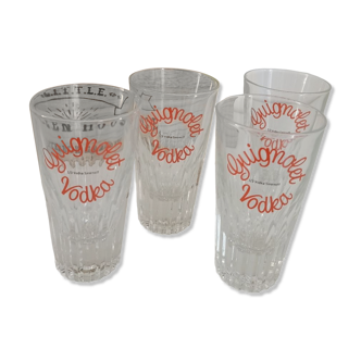 Set of 4 glasses