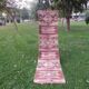 Vintage Turkish hallway rug 78x298 cm
