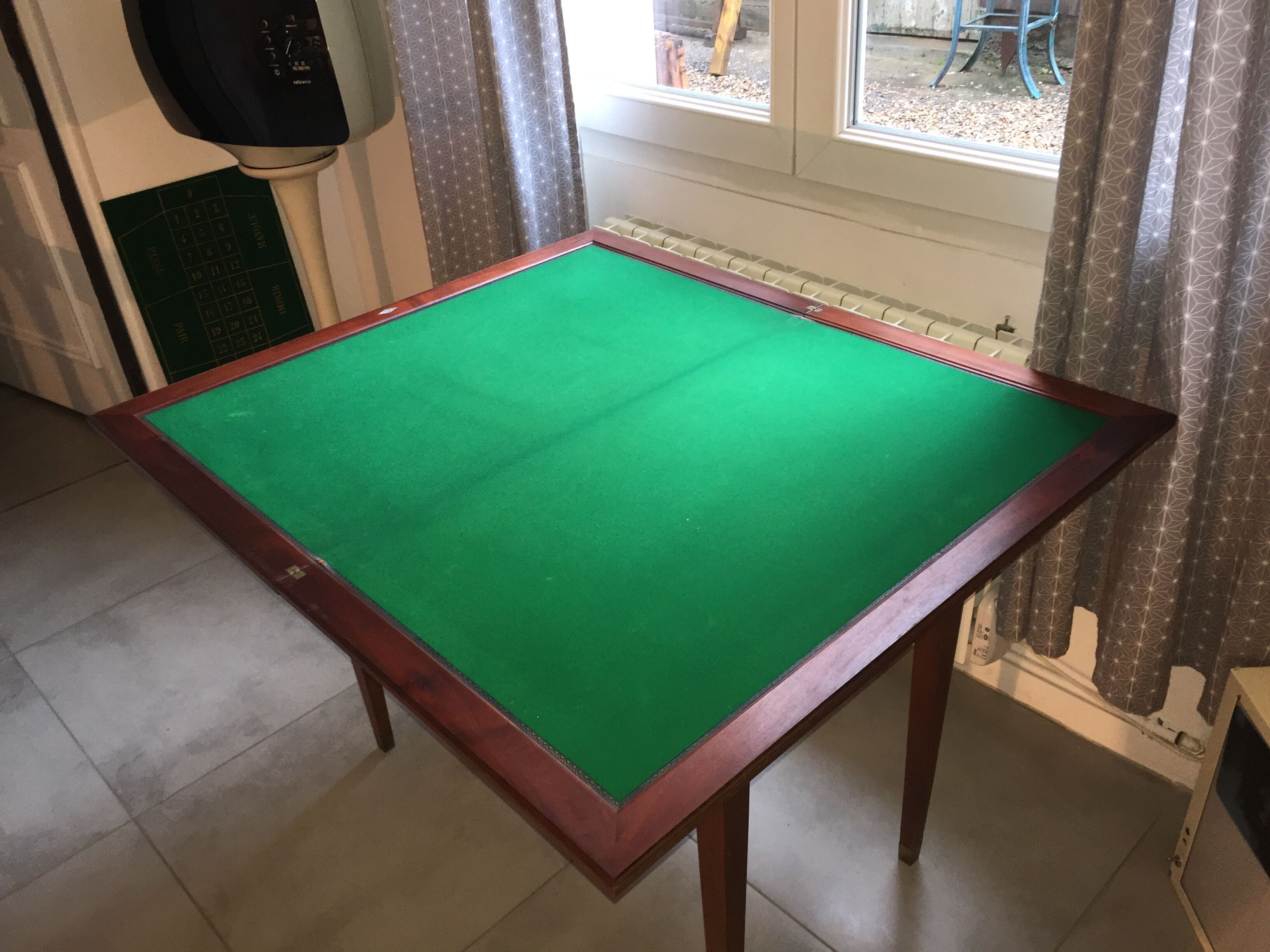 Table de jeux de roulette G.Caro