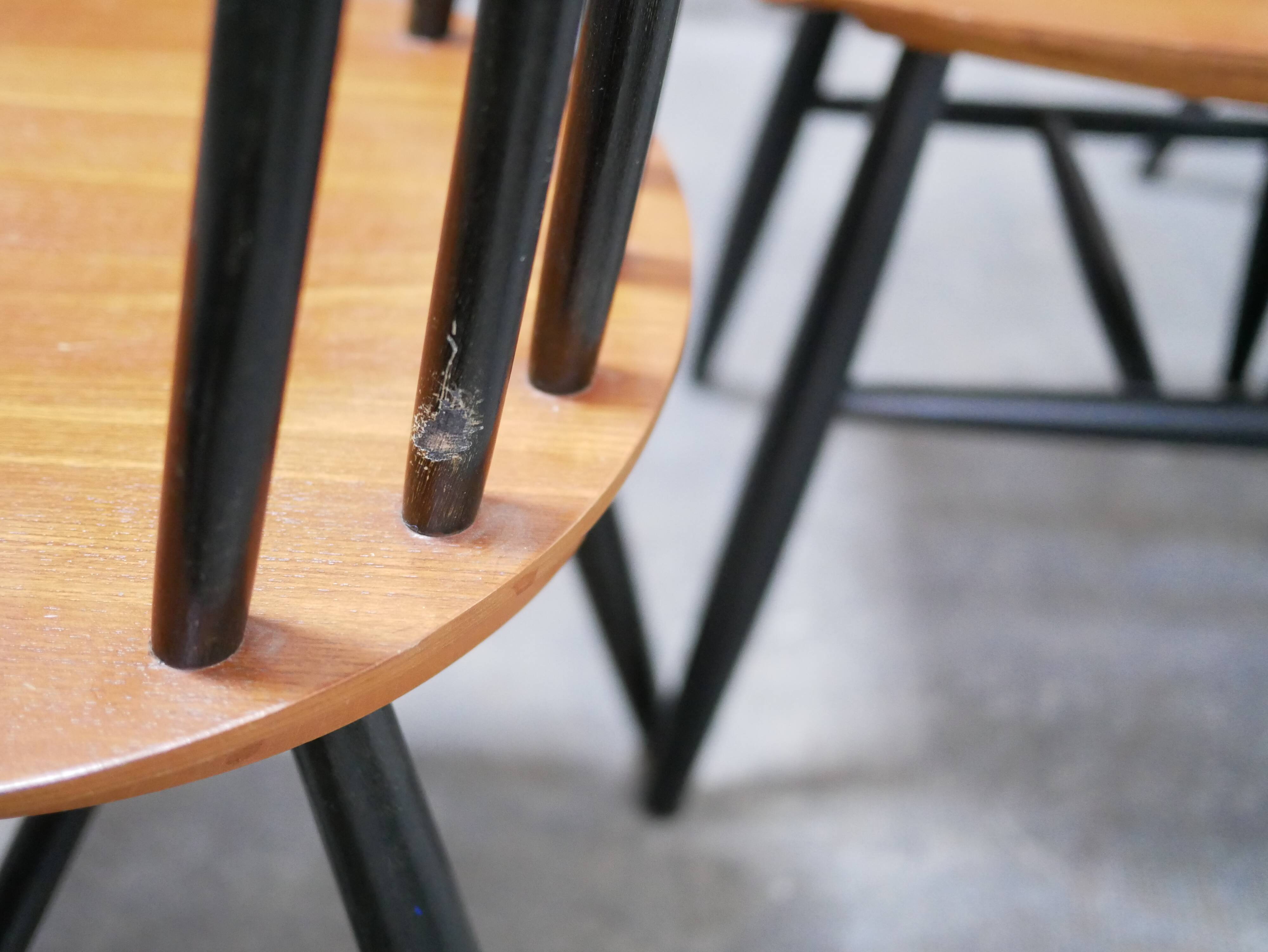 Vintage Scandinavian chair by I.Tapiovaara model Fanett