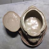 Long-old soup and compotier