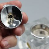 Old vintage crystal lighter designed by antonio imperatore murano 1970 70