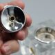 Old vintage crystal lighter designed by antonio imperatore murano 1970 70