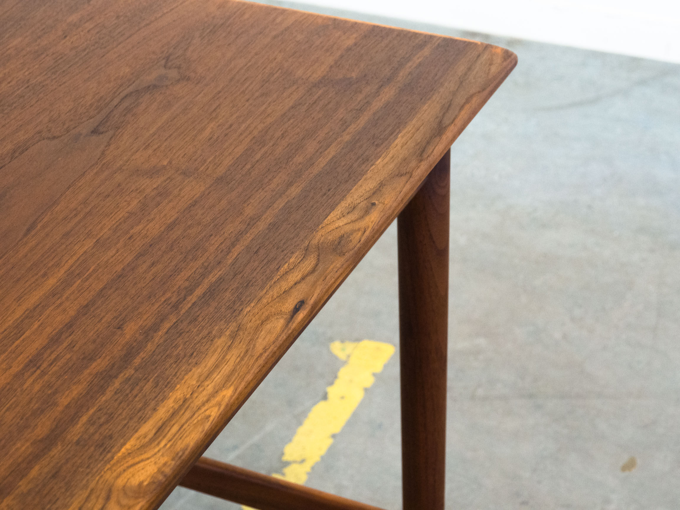 Säffle Möbelfabrik vintage walnut desk