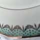 Round earthenware dish, Longwy France, Trianon model