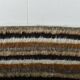 Striped Brown & Beige Vintage Kilim Rug, 133x170Cm
