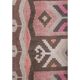 Vintage Turkish hallway rug 74x631 cm