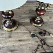 Set of 2 vintage lamps