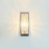 Pair of Mid Century Modern Murano Glass Wall Lights From Doria, 1960s