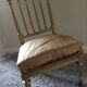 Golden low chair