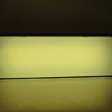 Ceiling lamp or rectangular wall lamp of Van Haute Belgique 1960s