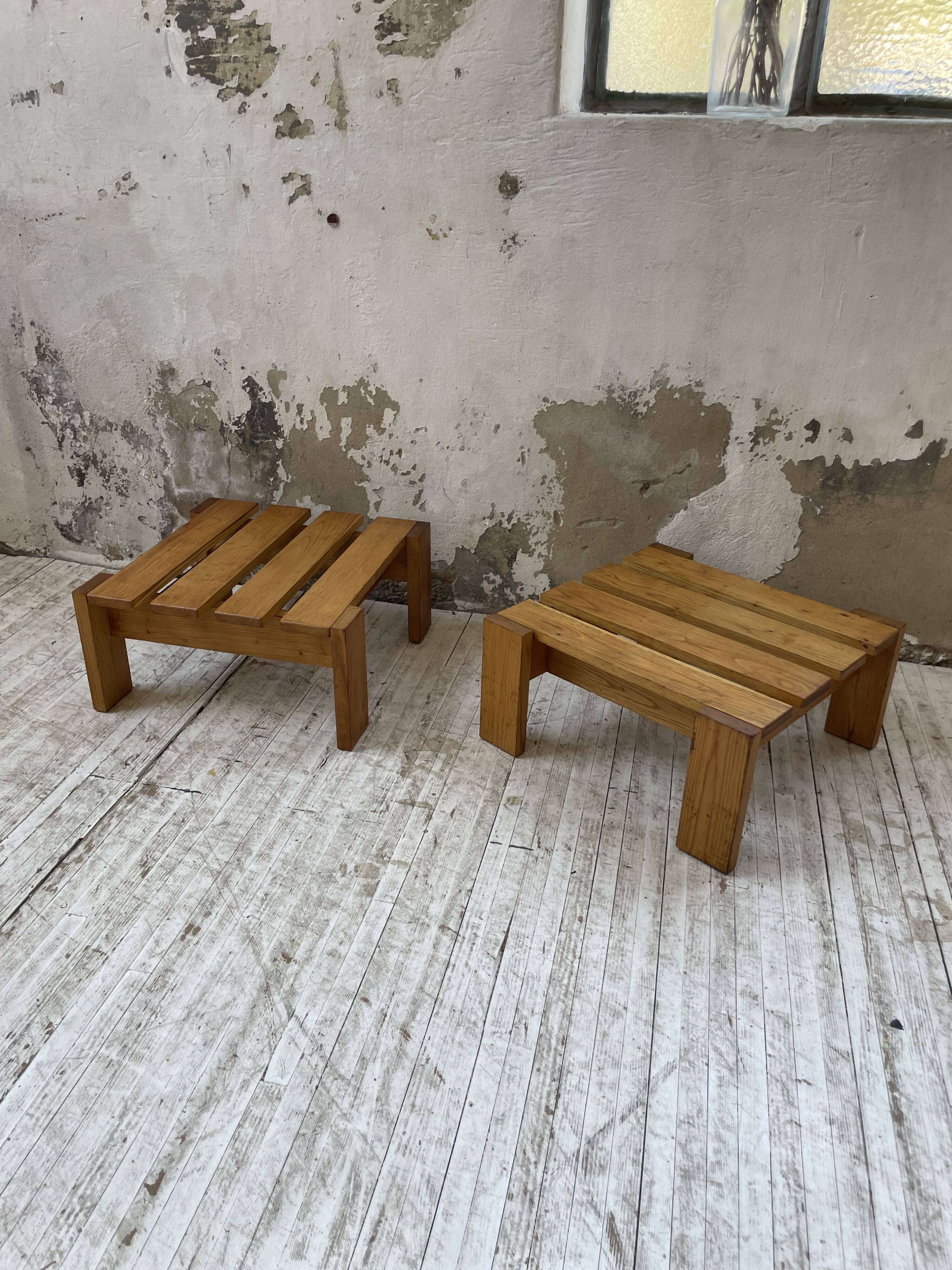 End stools for sofas pine mountain furniture 1960