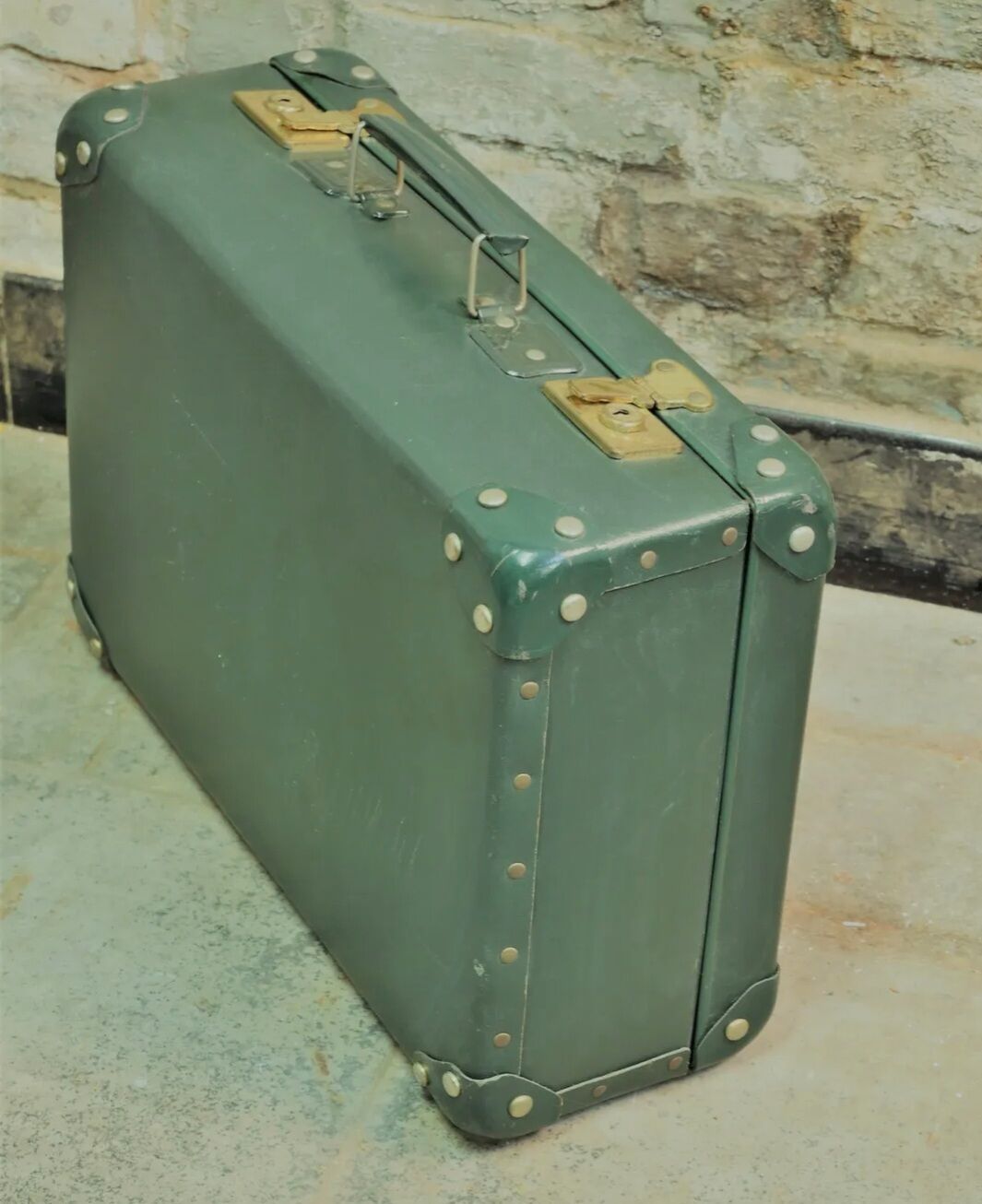 Vintage travel suitcase