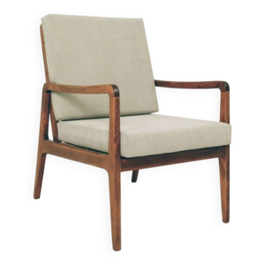 Fauteuil vintage en velours