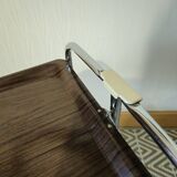 Vintage folding wheeled dessert trolley