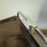Vintage folding wheeled dessert trolley