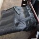 Banquette cuir noir