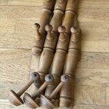 Porte manteau accordéon en bois