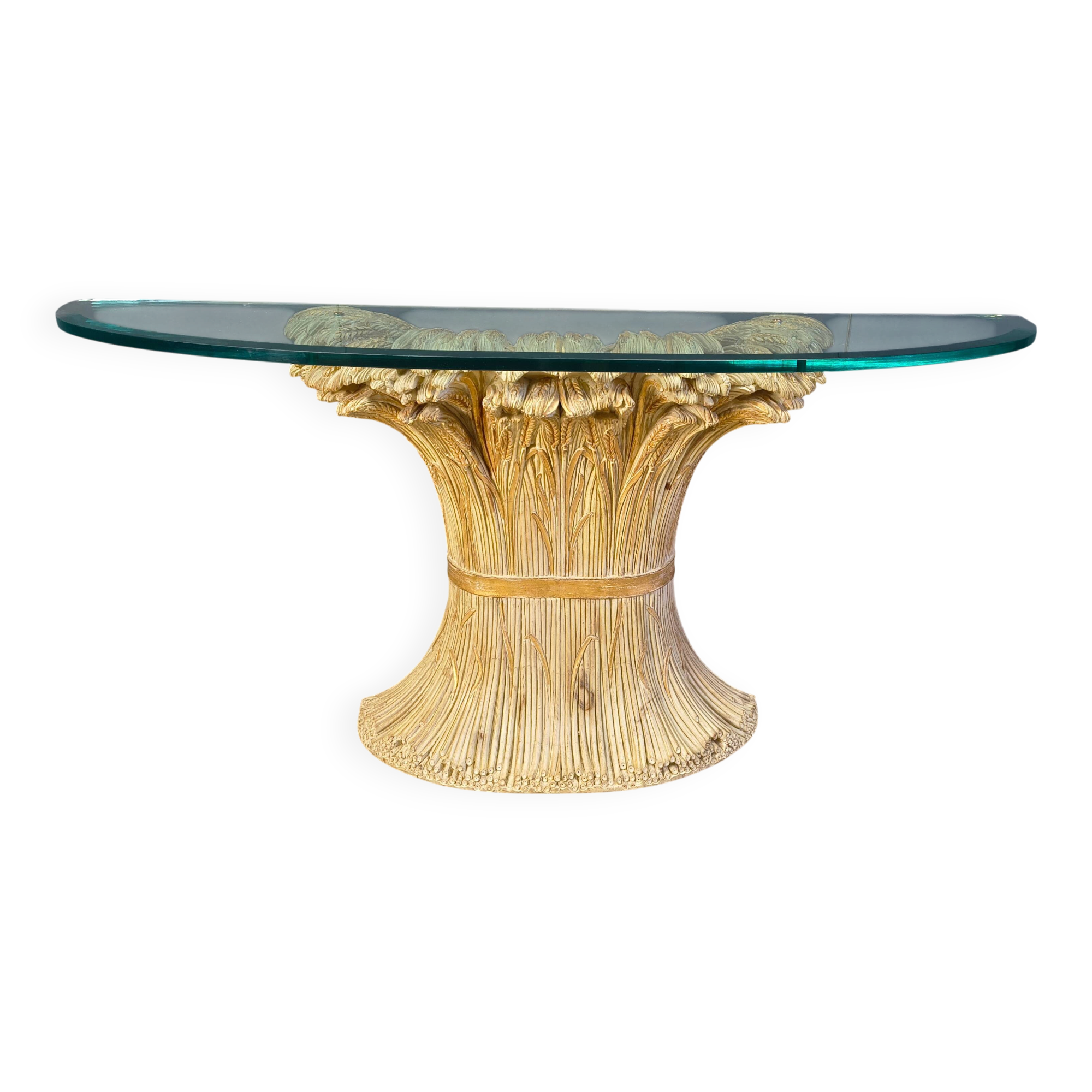 Sheaf of wheat console by Franco Chelini, 1970s