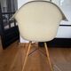 Two original DAR armchairs in fibreglass by Charles & Ray Eames. Miller.