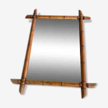 Bamboo Mirror 56x72cm