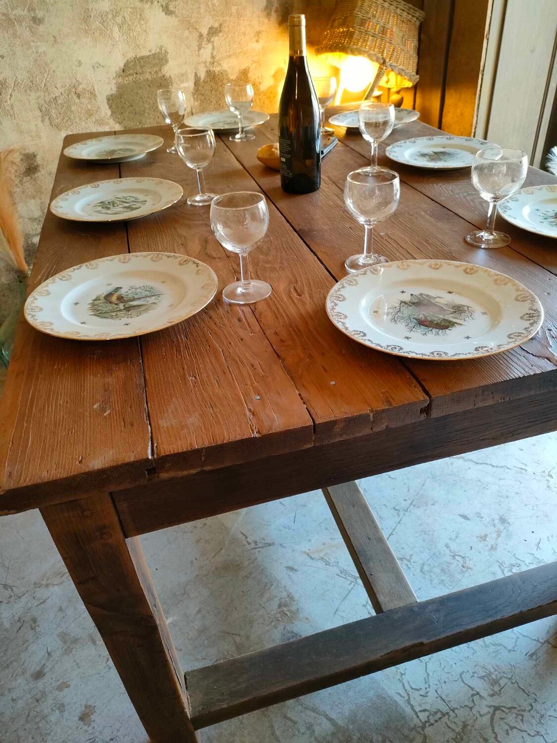 Farmhouse table