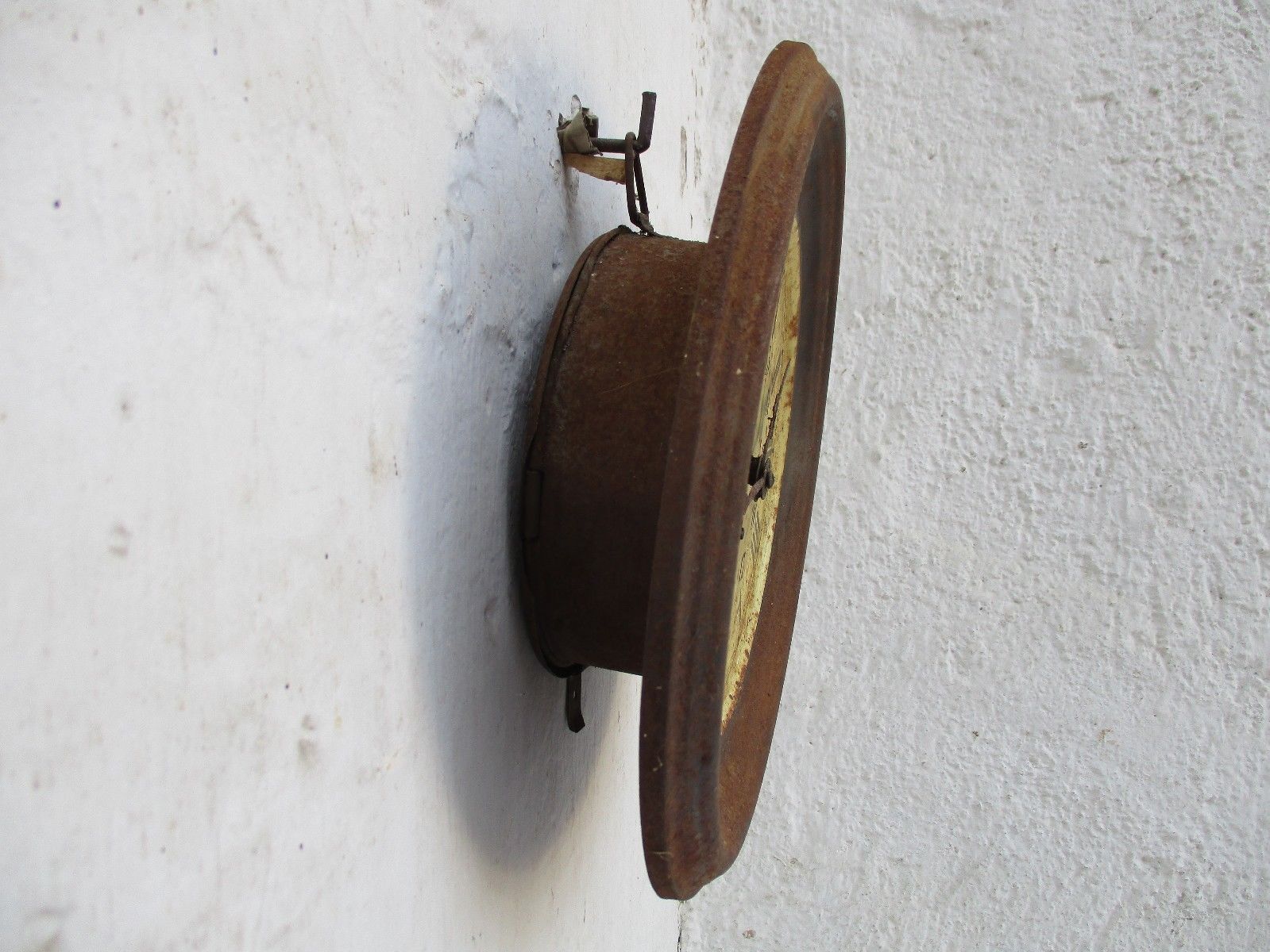 Old wall pendulum plate late 19th century