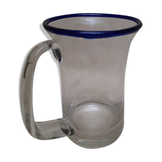 Glass pitcher