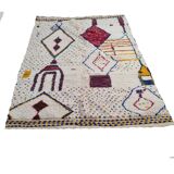 Handmade wool Berber rug 150 x 100 CM