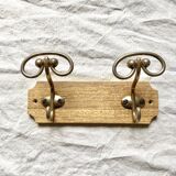 Vintage coat rack 2 hooks