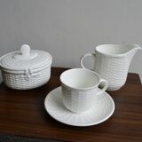 Wedgwood Nantucket Sugar Bowl, Milk Jug, Cup and Saucer