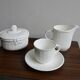 Wedgwood Nantucket Sugar Bowl, Milk Jug, Cup and Saucer