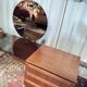 Wood and glass dressing table 1970