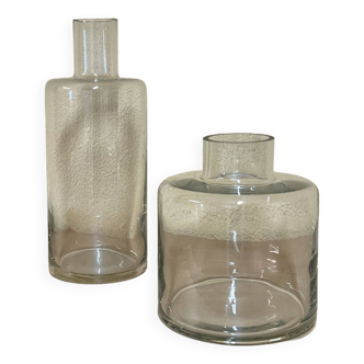 Pair of Designer glass vases