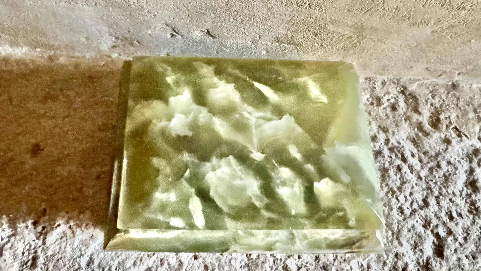 Onyx catchall box from the 1960s, vintage Italy.