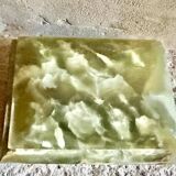 Onyx catchall box from the 1960s, vintage Italy.