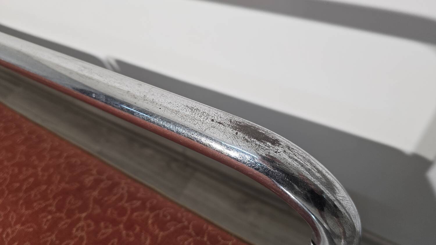 Canapé Bauhaus chromé par Robert Slezak pour les usines Slezak, années 1930