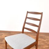 Mid-Century Danish Teak Dining Chairs by T. Afdal for Vamo, 1960s, Set of 4