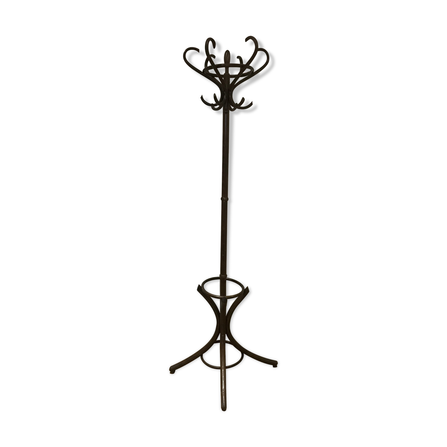 Vintage parrot coatrack