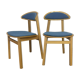Chaises scandinaves années 80