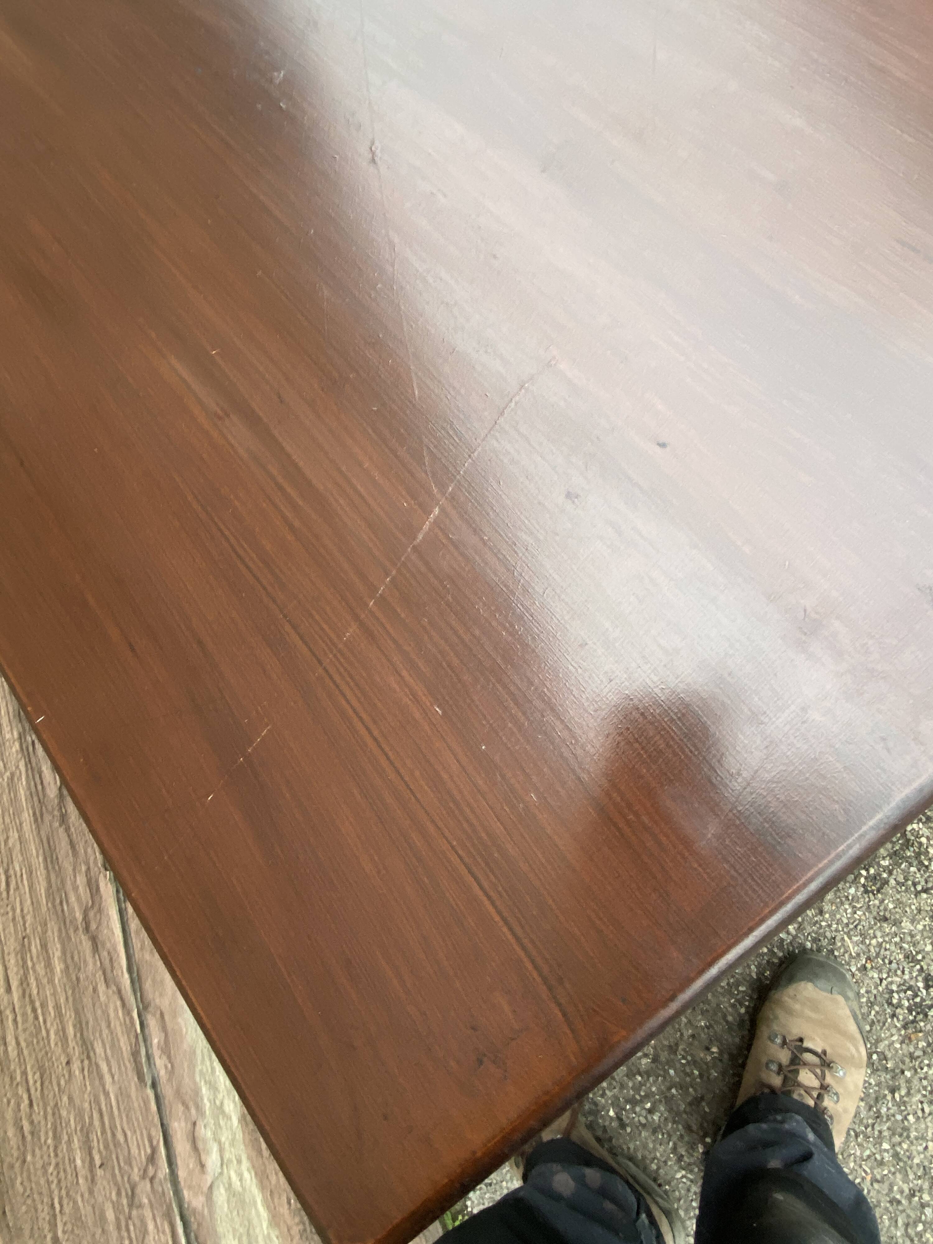 Vintage bistro coffee table 1970