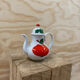 Vintage German Seltmann Bavaria Apple Teapot / fruit