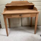 Antique solid oak secretary – gently refurbished